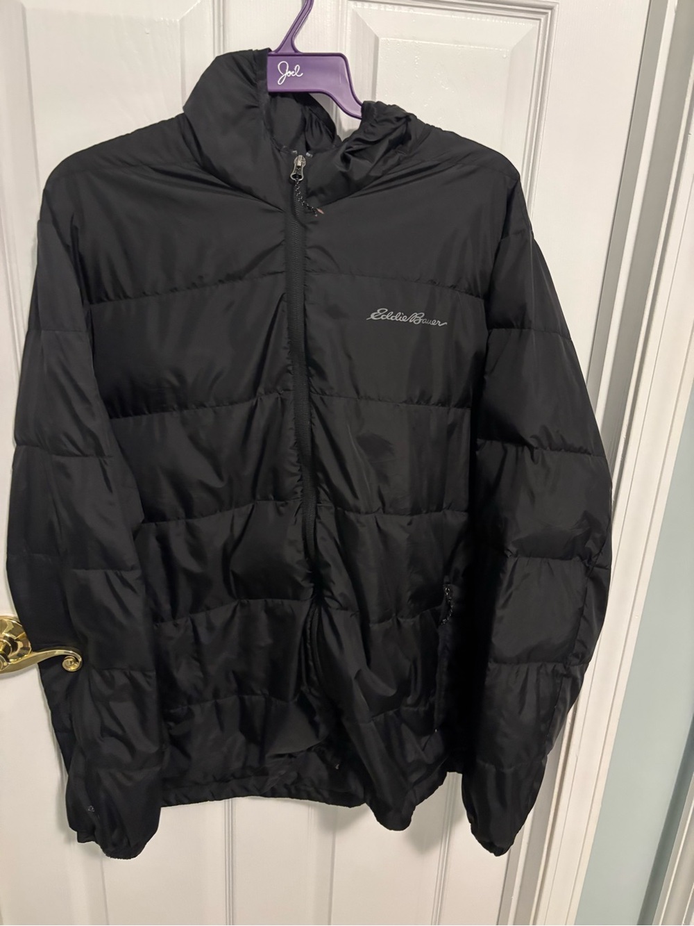 Men's Wide channel down jacket